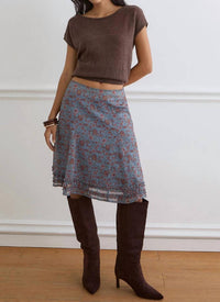 Motel Rocks - Women's Nanami Midi Skirt