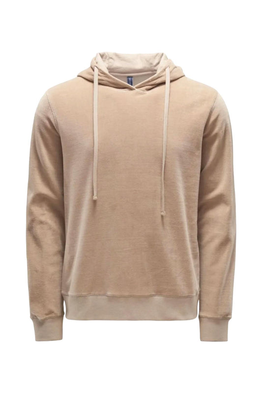 04651/ - Men's Velvet Hoodie Sweater