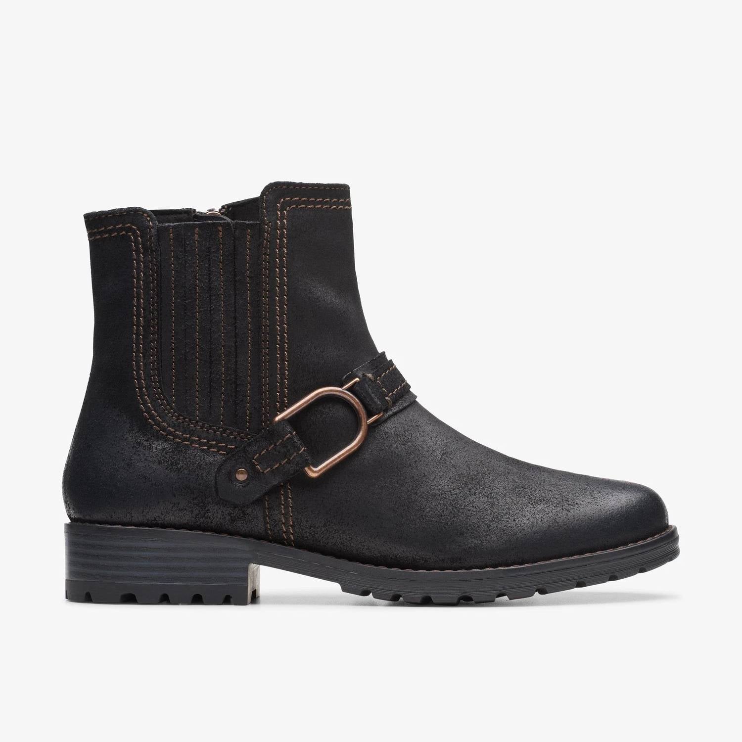 Clarks - Women's Aspra Buckle Zip