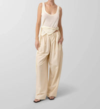 Line And Dot - Alvynne Drape Tissue Tank Top