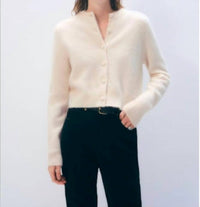 White + Warren - Brushed Cashmere Cardigan