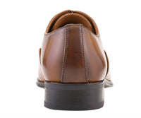 Amali Men's Zyon Oxford Shoes in cognac - men's shoe - alternate view