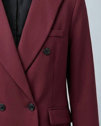 Sundayup - Women's Button Blazer Jacket