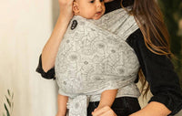 Moby Wrap Classic Wrap Baby Carrier in seaside poppies - item - detail view