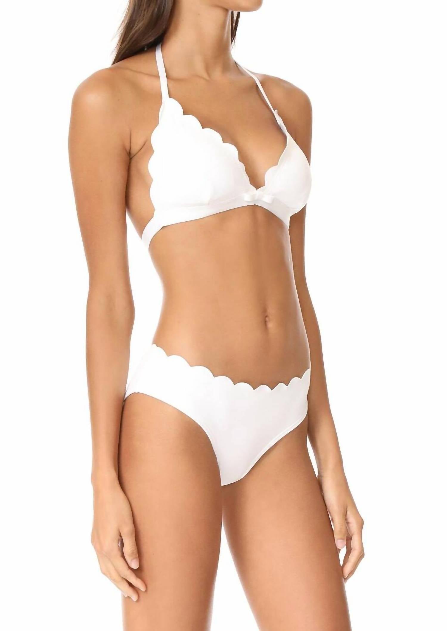 Kate Spade - Scalloped Triangle Bikini Top