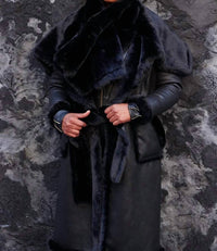 Circular Path - Vegan Faux Fur Scarf