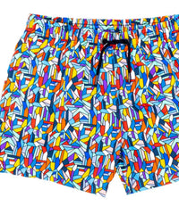 Eight X - Men's Holy Mosaic Swim Trunks