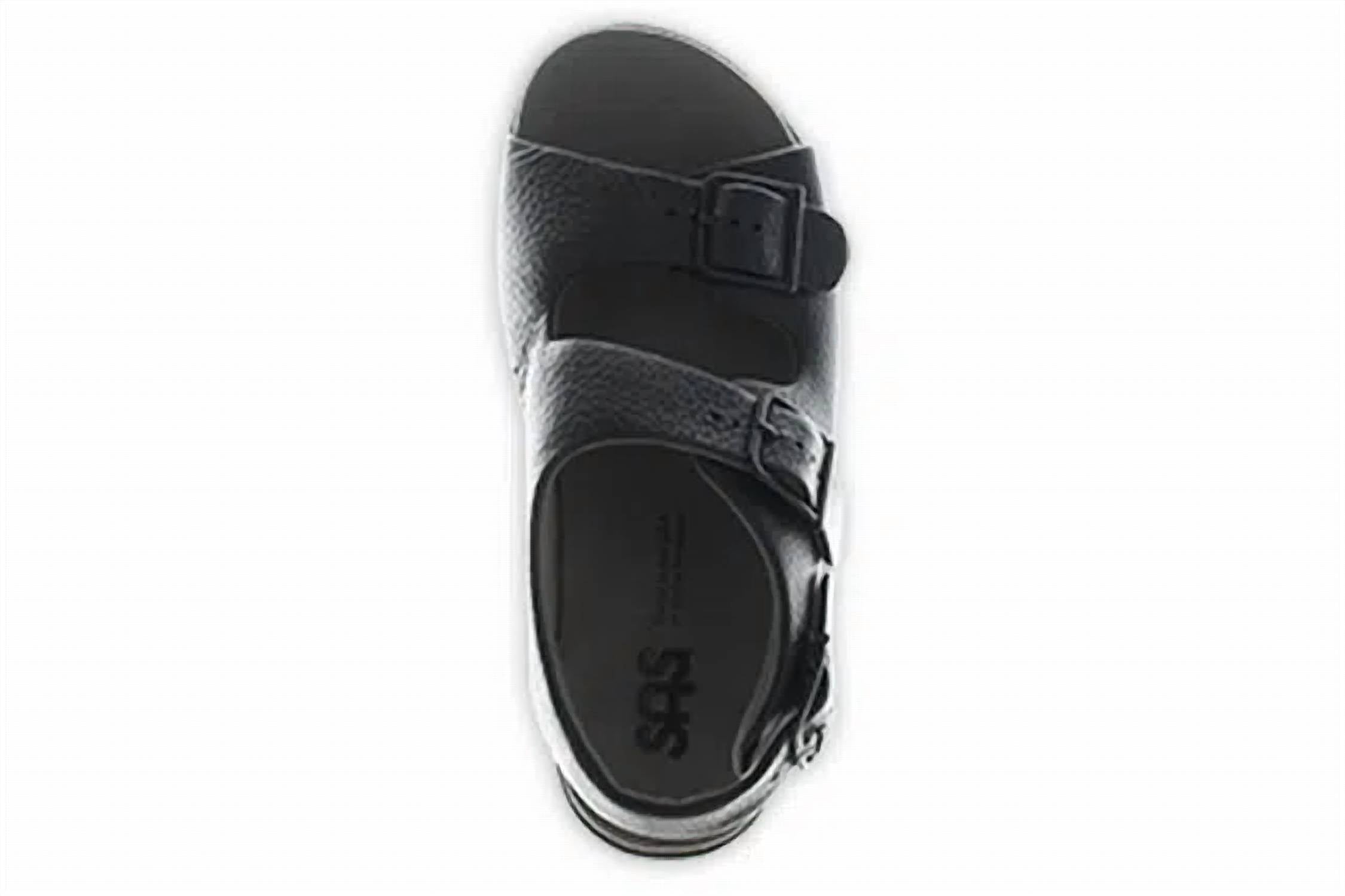 SAS Women's Relaxed Sandal in black 1 - women's sandal - detail view