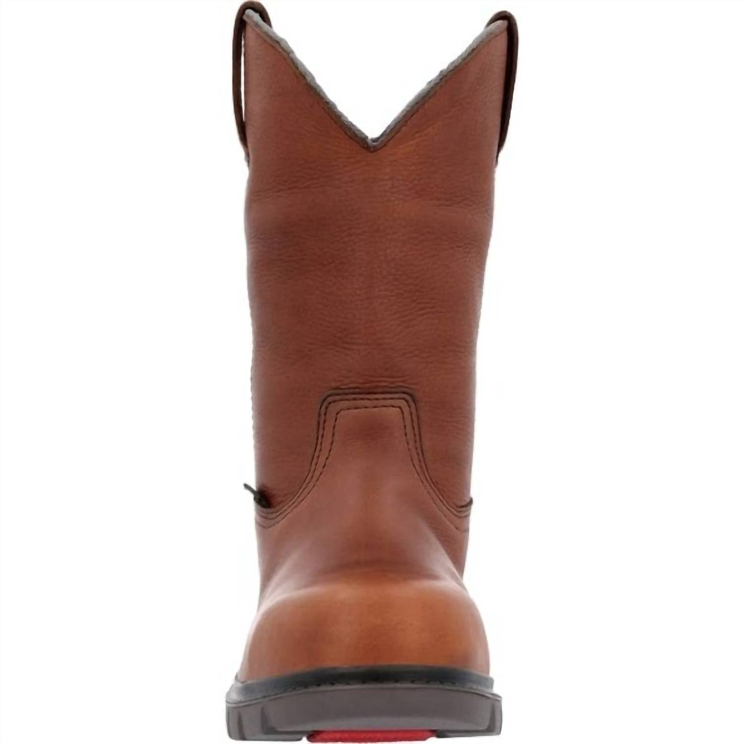 Rocky Men's Worksmart Composite Toe Boot in brown - men's boots - view 4