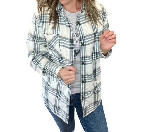 Panache - Nashville Button Down Shacket