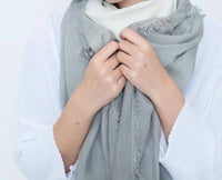 Blueberry - Dip Dye Scarf