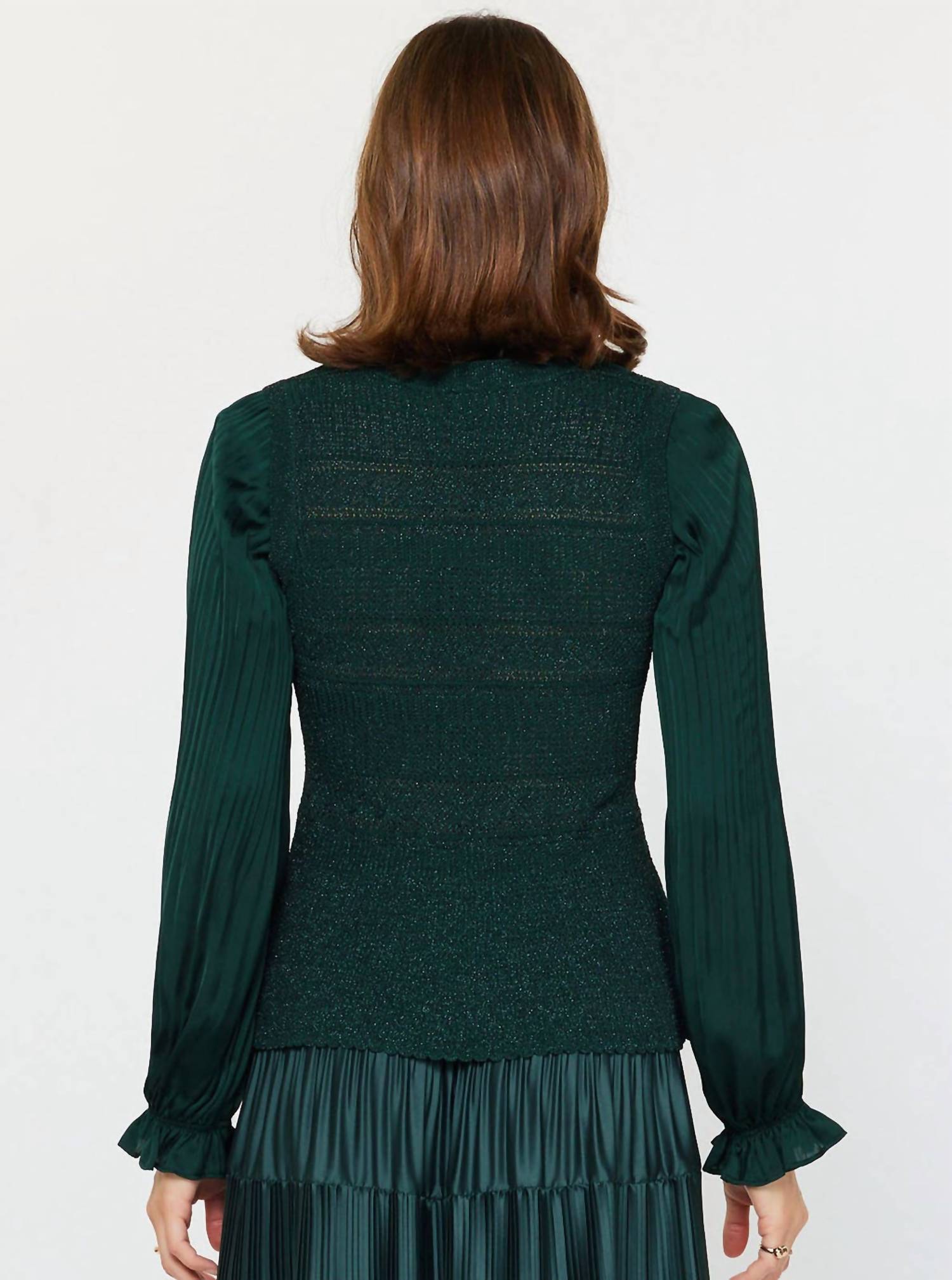 Current Air - Glenda Glitter Flared Sweater