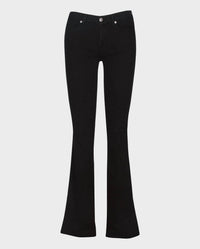 7 For All Mankind Women's Kimmie Bootcut Jeans in black - women's jeans - alternate view
