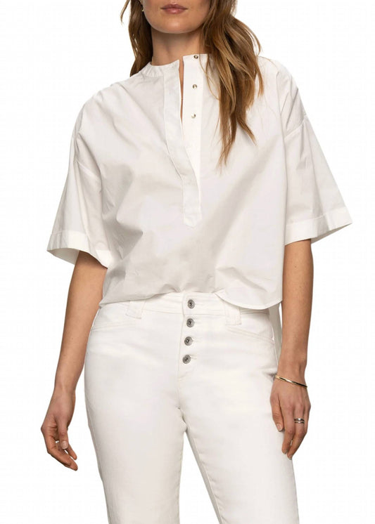 Sanctuary - Relaxed Short Sleeve Popover