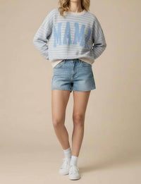 Tres Bien - Mama Cloudy Knit Top