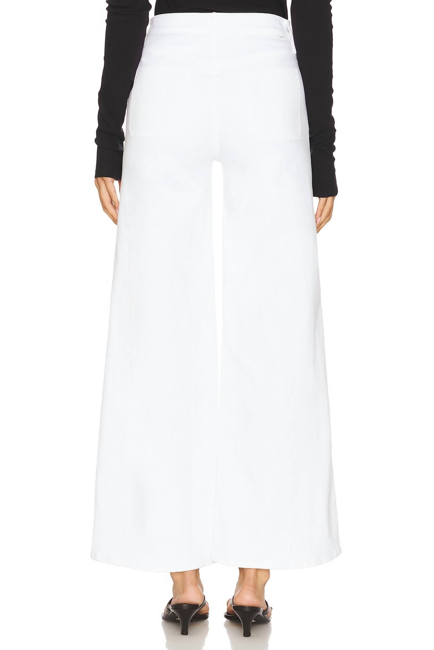 Mother - Lil Patch Pocket Undercover Wide Leg Jeans