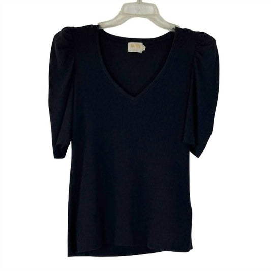 Nation Ltd - Women's Nancy Puffy Sleeve Sweater Tee