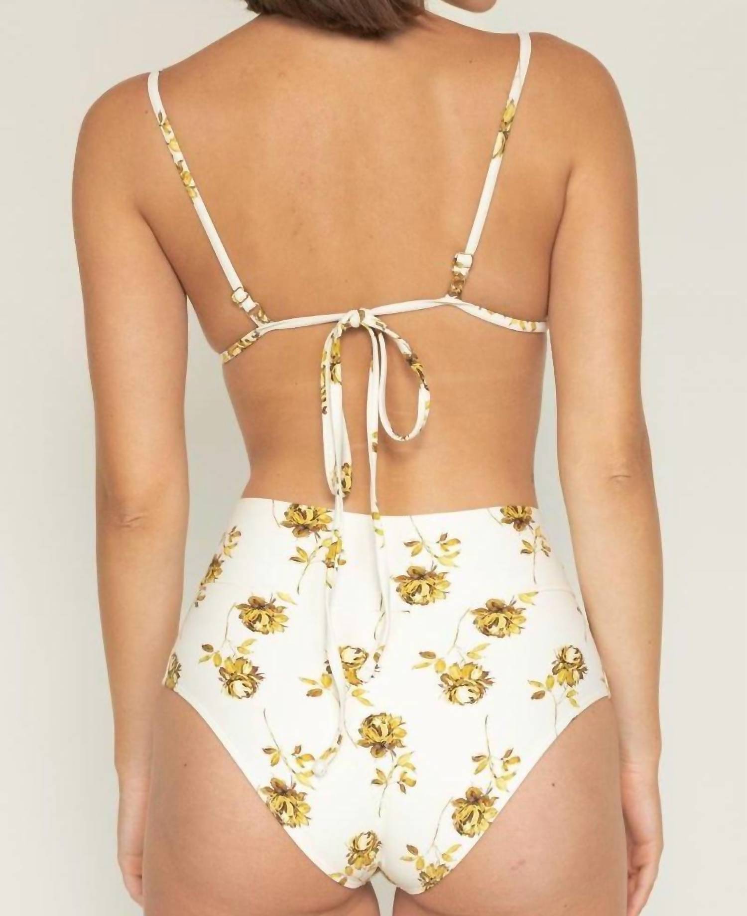 Montce - Full Coverage High Rise Bikini Bottom