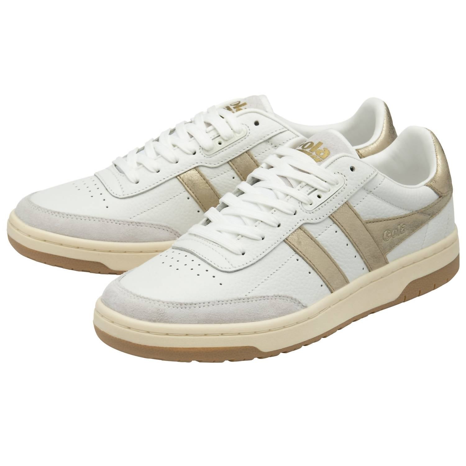 Gola Women's Falcon Mirror Sneaker in white gold - women's sneaker - view 4