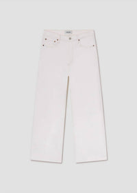 AGOLDE Harper Crop Jeans in white - women's jeans - view 5