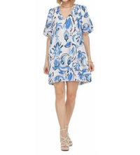 Joy Joy - Pleated Puff Sleeve Dress