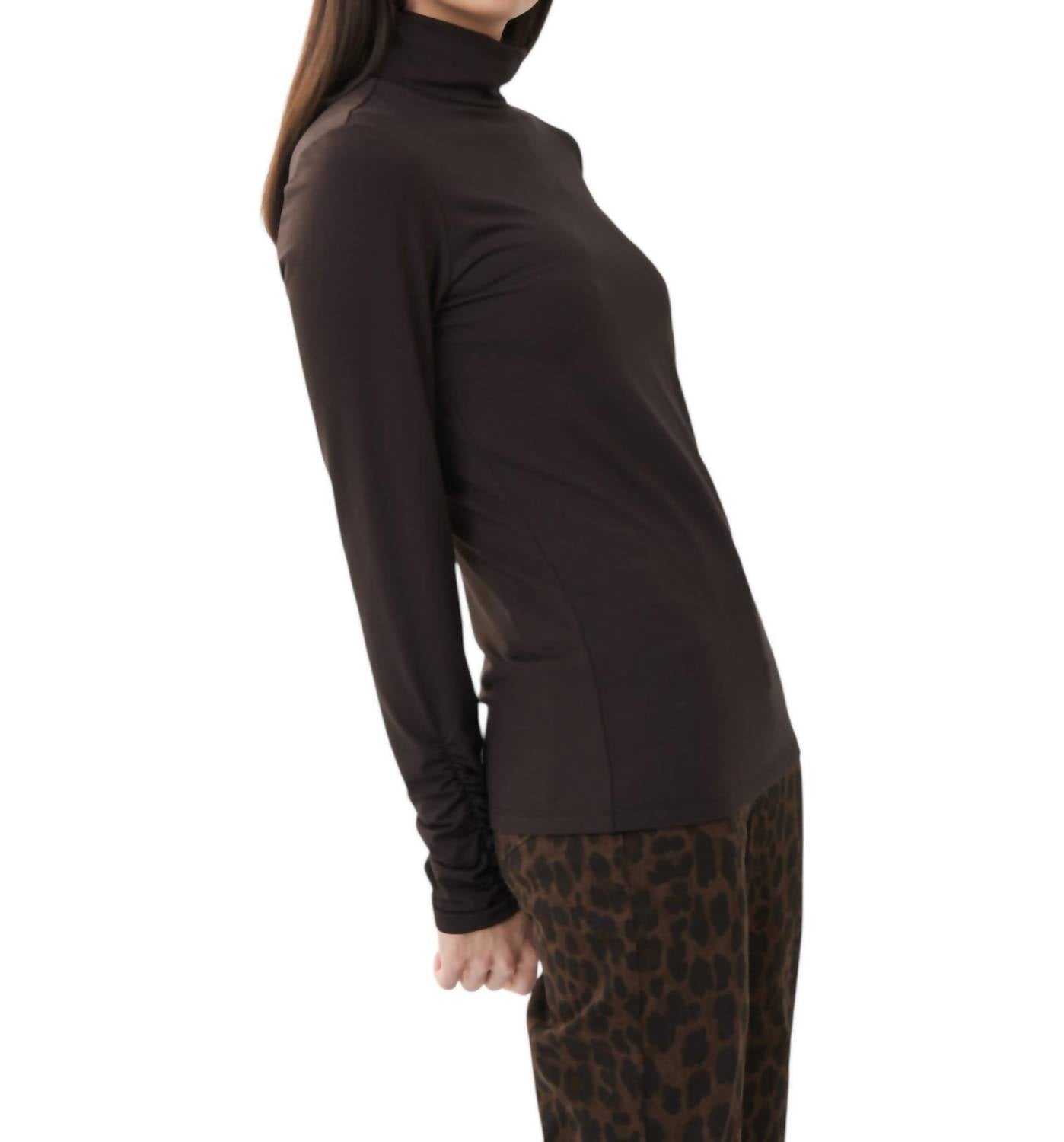 Joseph Ribkoff - Turtle Neck Long sleeve Blouse