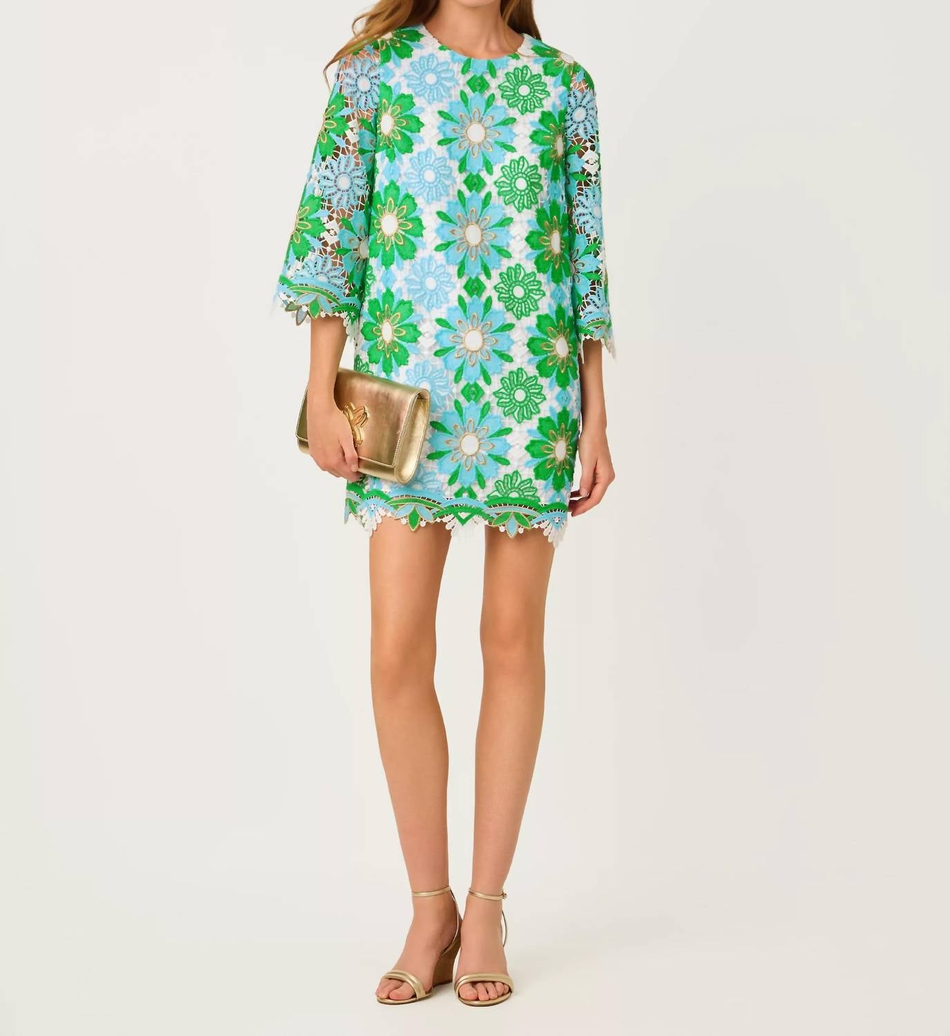 Lilly Pulitzer - Jouri 3/4 Sleeve Lace Dress