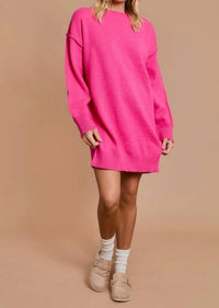 Gilli - Sally Oversized Tunic Sweater Dress