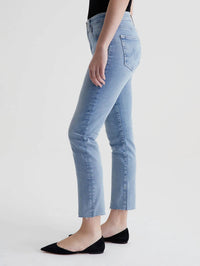 Ag Jeans - Mari Crop High-rise Slim Straight Jean