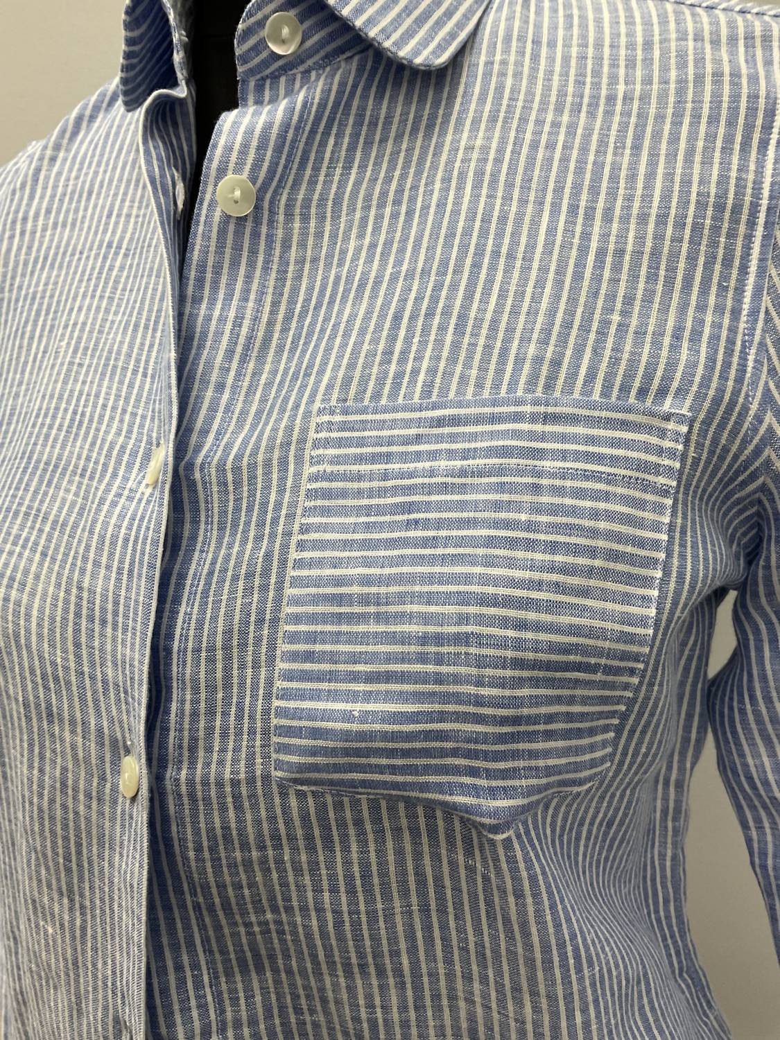 Martina Venti Dodici - STRIPED LINEN SHIRT