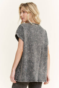 J.Her - Graphic Muscle Sleeveless Rock N Roll Top