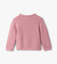 Hatley - Girl's Shiny Bow Furry Sweater