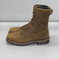Irish Setter Boots Men's Marshall 9" Waterproof Steel Safety Toe Work Boots in brown - men's boots - alternate view