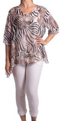 Gigi Moda - LUISA SILK BLOUSE