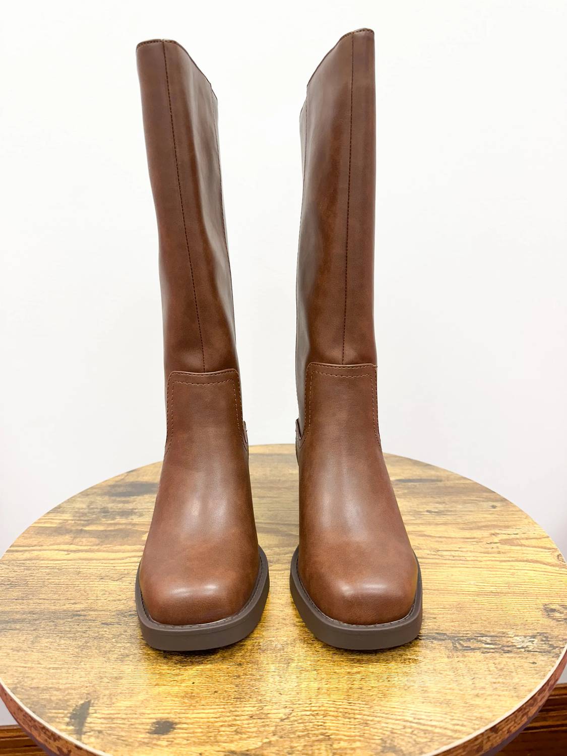 Soda - Women's Tall Square Toe Boots