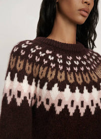 Veronica Beard - Anne Fairisle Pullover Sweater