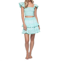 Pq Swim - Ari Eyelet Skirt