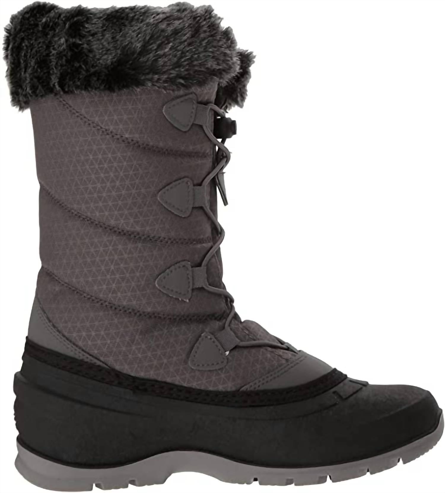 Kamik - Women's Momentum Pull On Rounded Toe Waterproof Snow Boots