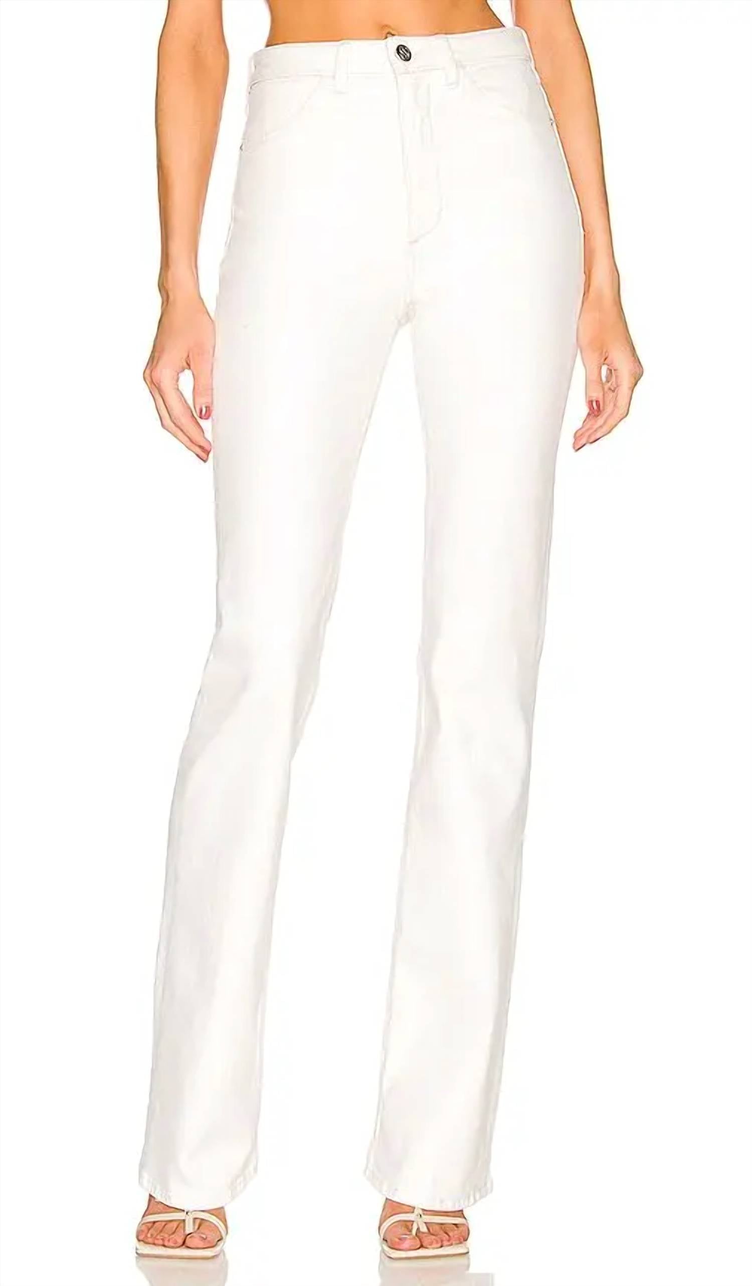 SPRWMN High Rise Micro Flare Pants in billie - women's pants