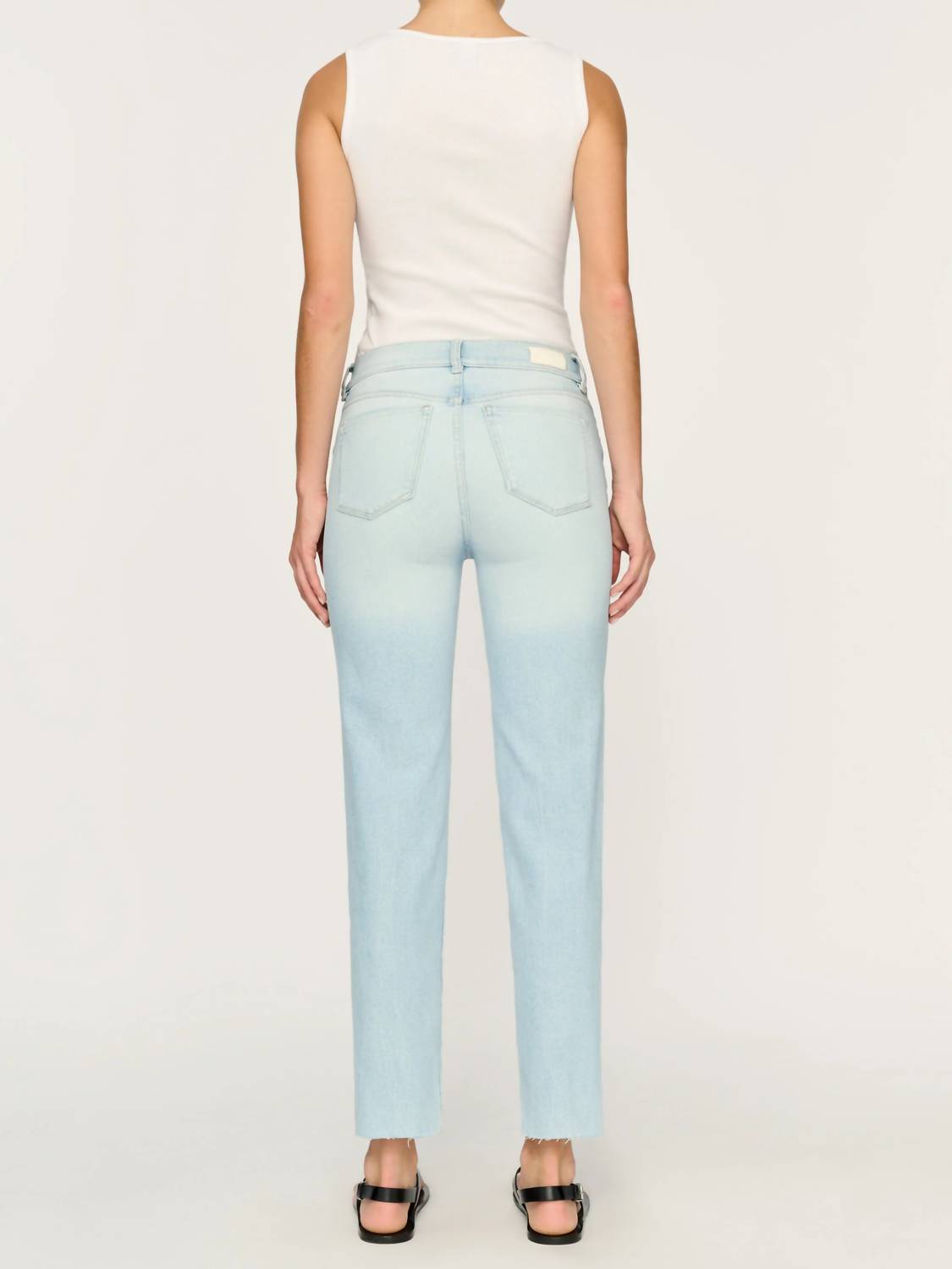 Dl1961 - Women'S - Mara Straight Mid Rise Instasculpt Ankle Jeans