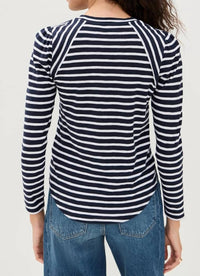 Veronica Beard - Mason Baseball Long Sleeve Tee