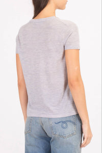 Arch4 Cashmere - Shia Short-sleeved Jersey T-shirt