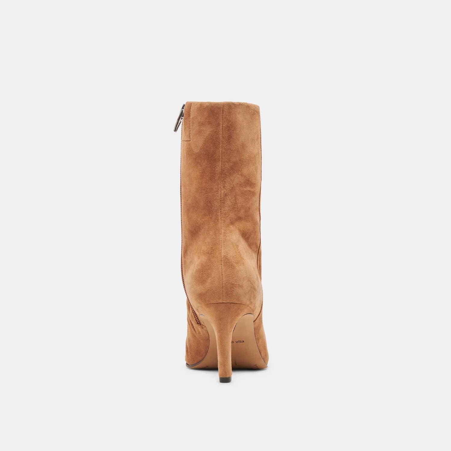 Dolce Vita Women's Fernly Heeled Boots in pecan suede - women's shoe - view 6