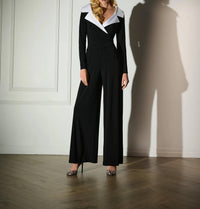 Joseph Ribkoff - Ruched Wide Leg Jumpsuit