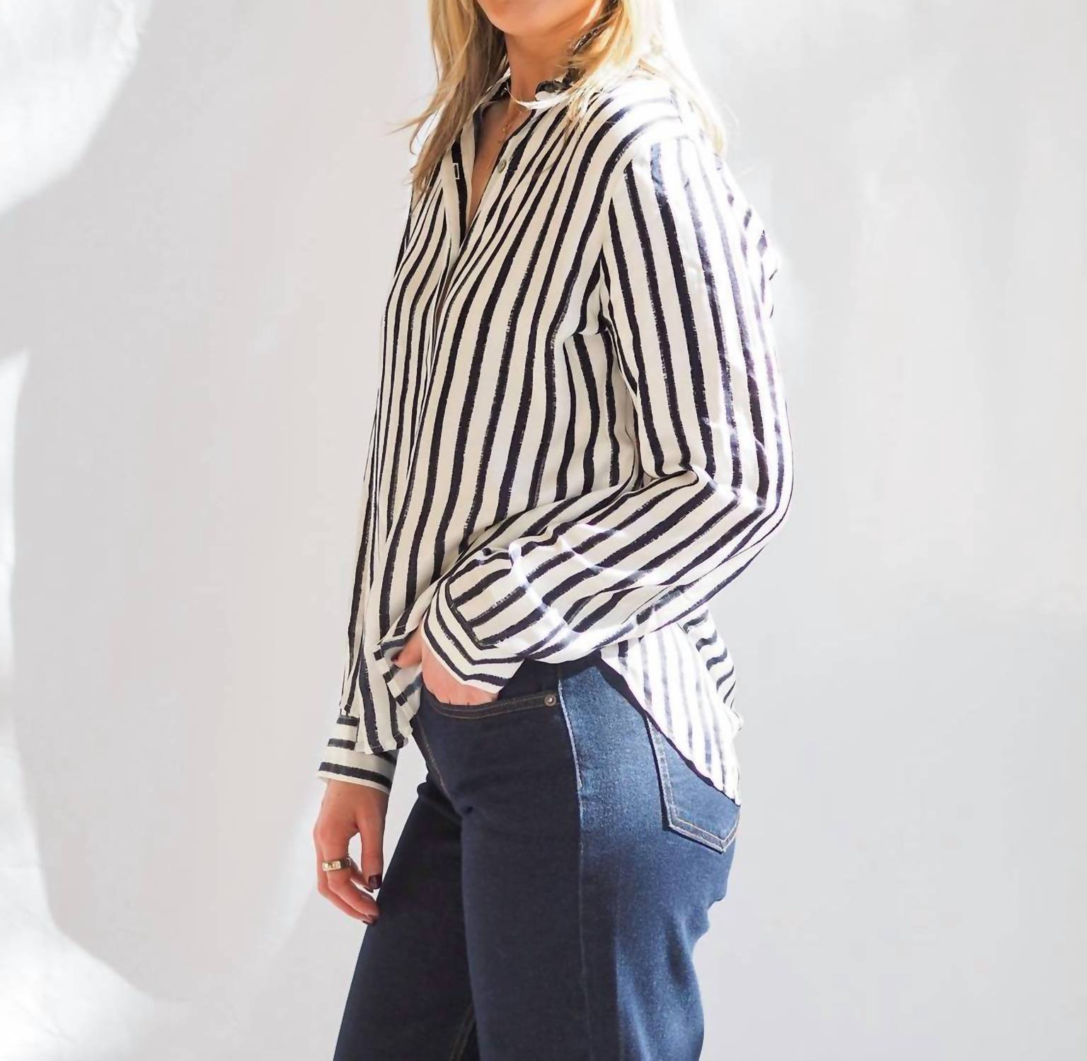 Bella Dahl - High Low Hem Shirt Top
