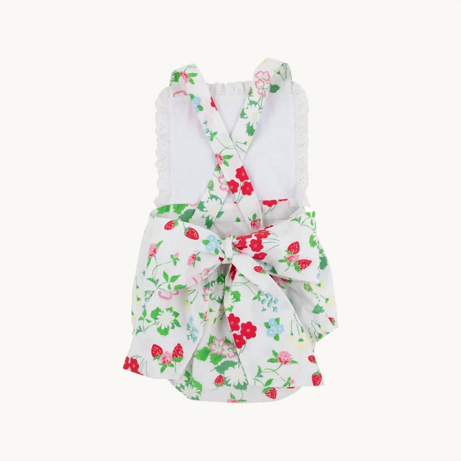 The Beaufort Bonnet Company - Girl's Sally Square Bib Sunsuit