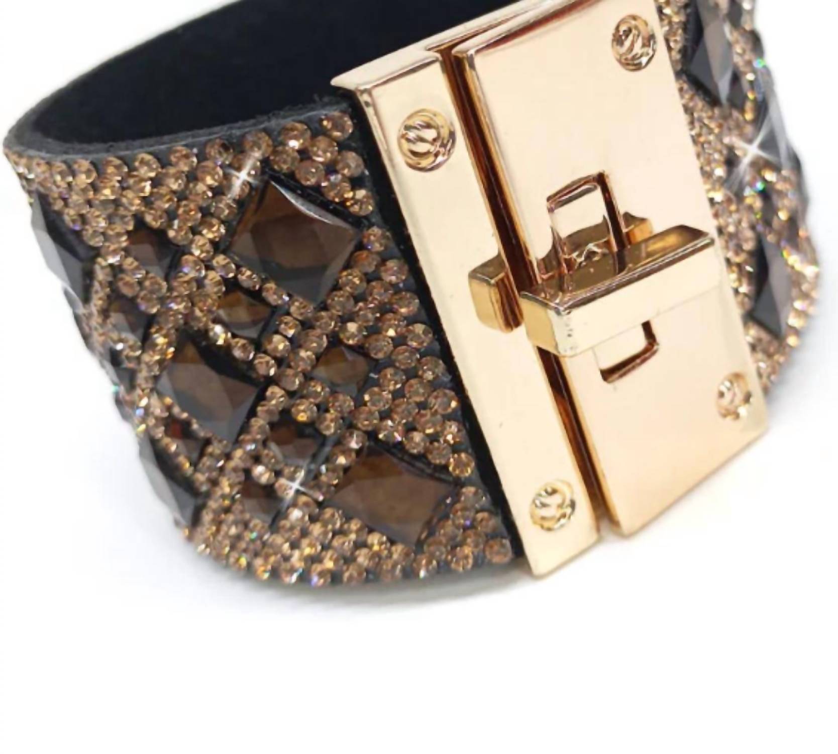 Jacqueline Kent - Women's Diamond Crystal Cuff Bracelet
