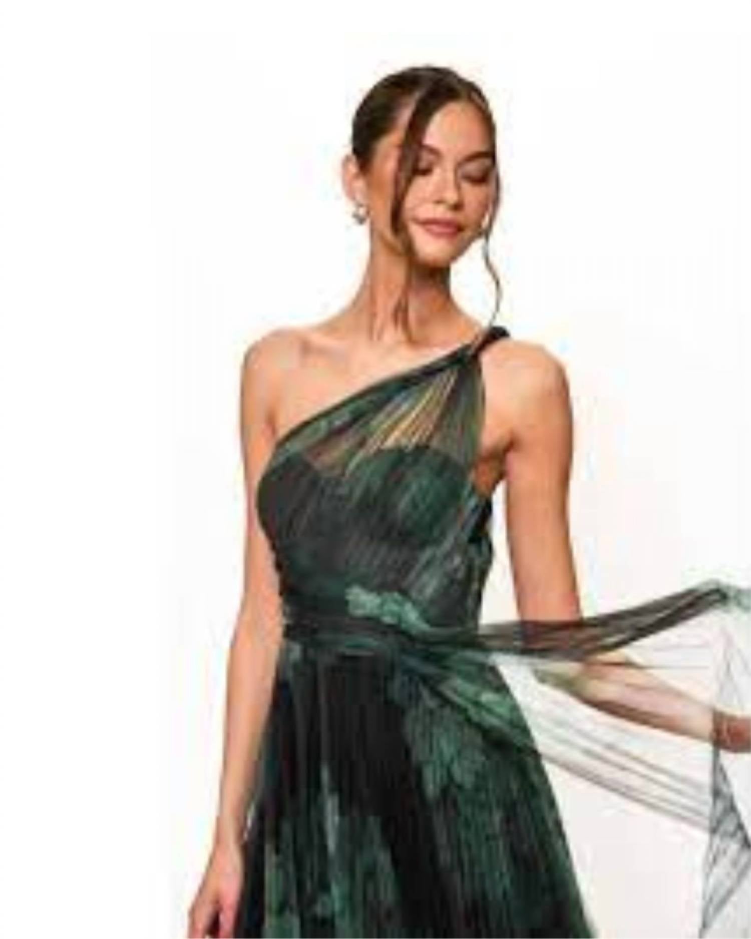 Hutch - Philippa One Shoulder Gown