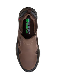 Andrea Men's Anti-slip Loafer in brown - men's loafer - alternate view