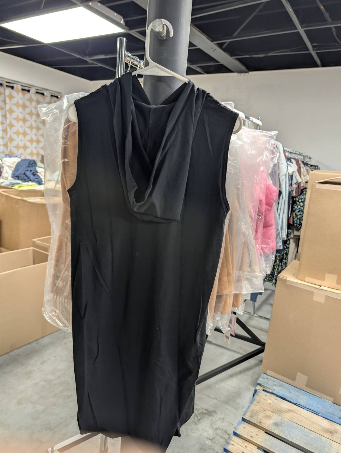 Eileen Fisher - WOMEN'S HOODED DRESS